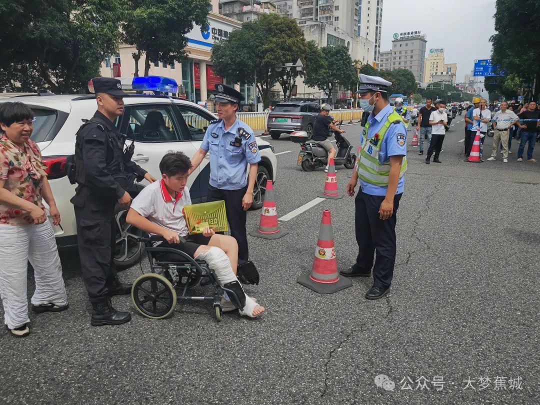 暖心助考，蕉城公安这样做→