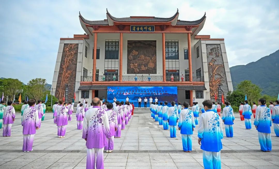 文旅融合再添精彩！健身气功展演亮相霍童古镇