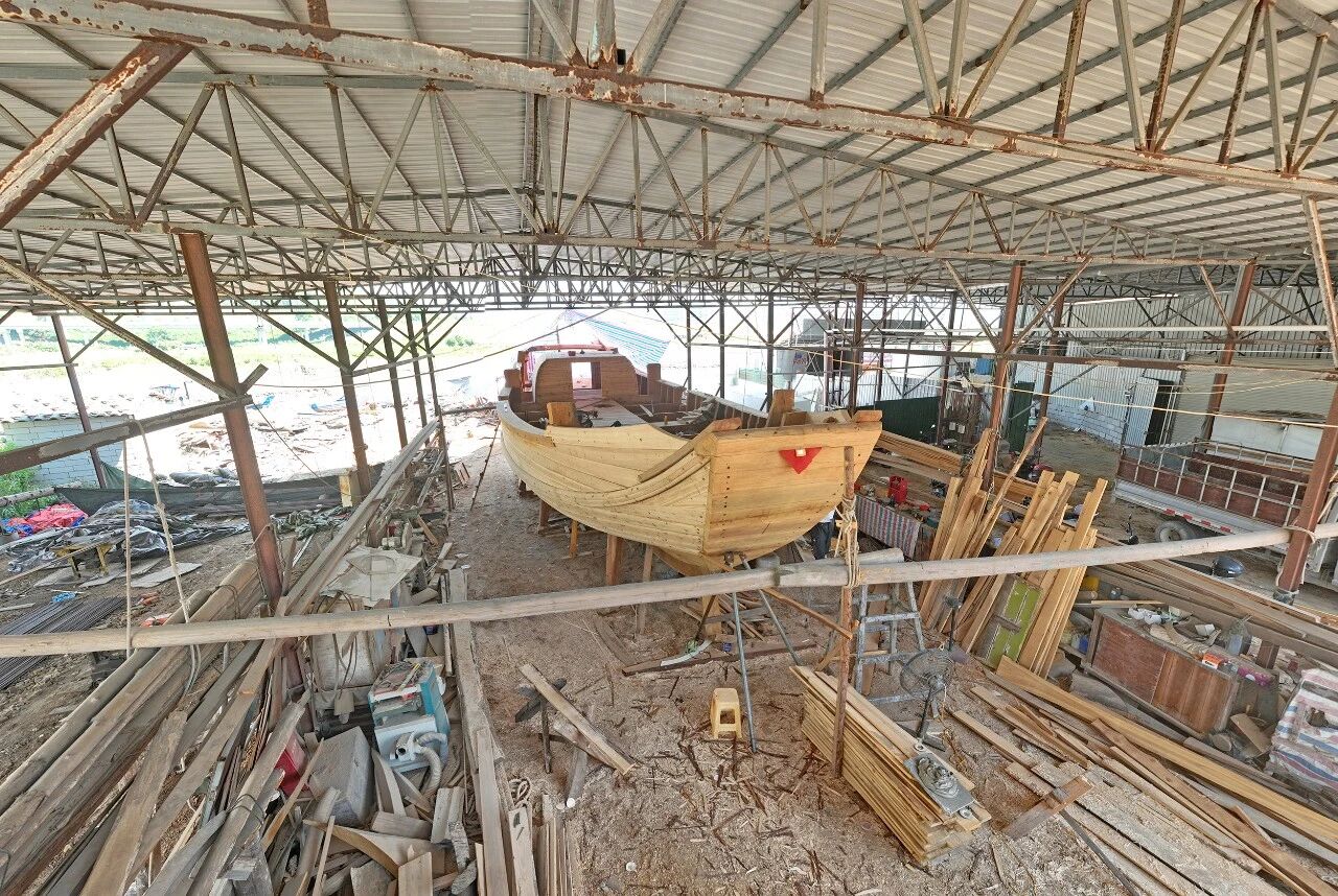 非遗蕉城 | 纯手工打造!蕉城一艘“福船”年内完工