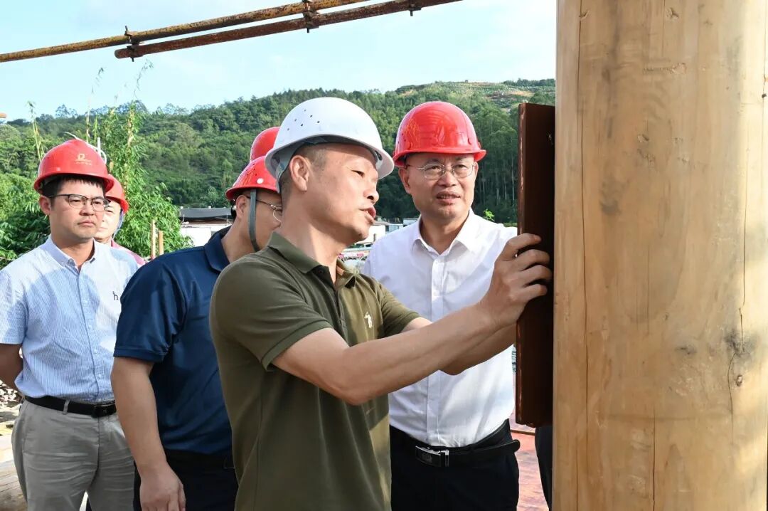 区领导赴蕉北街道、金涵乡开展“四下基层”暨重点项目调研活动