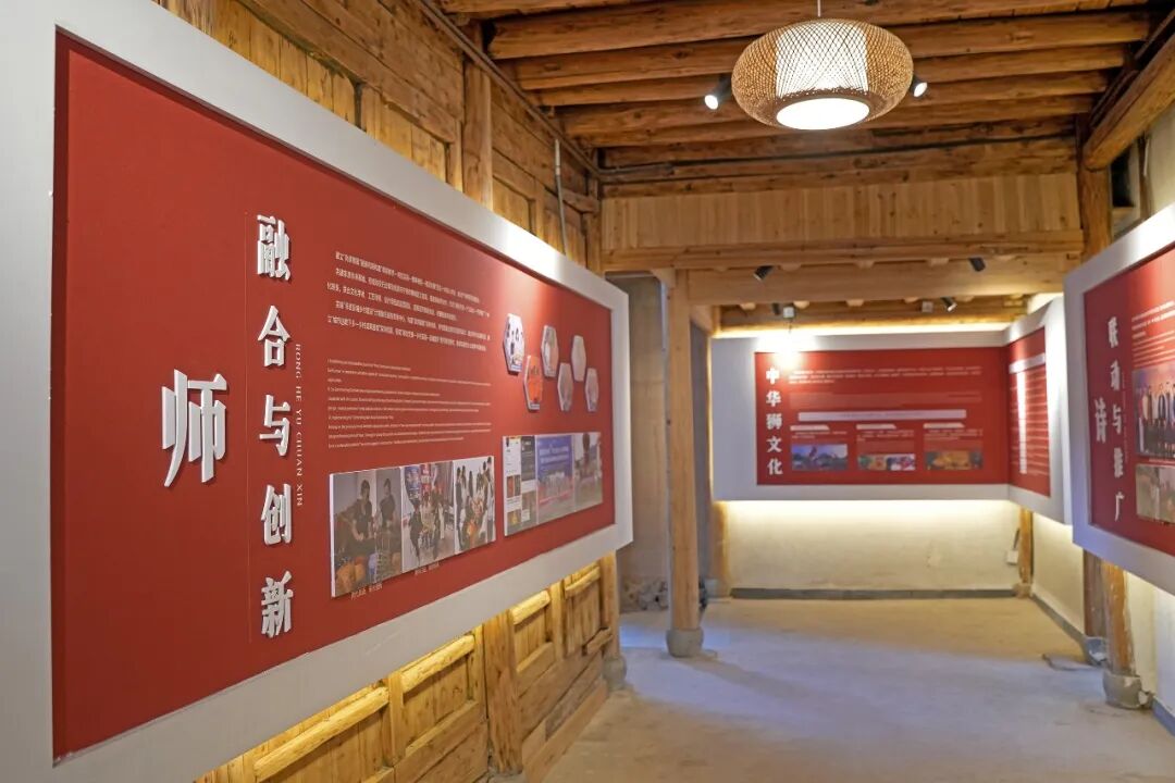 狮韵流转！霍童线狮美育展唤醒古厝新生