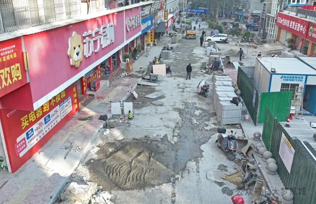 节前焕新颜！蕉城这项“白改黑”工程推进中