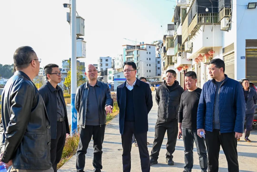 推动农村人居环境整治提升！区领导赴漳湾开展“四下基层”调研