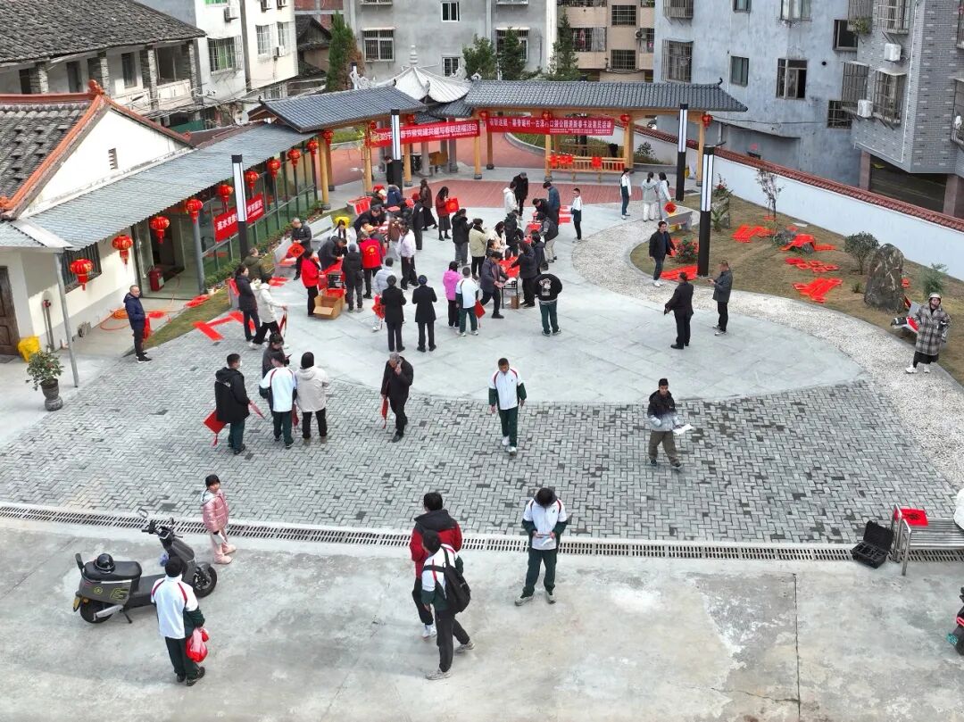 700㎡闲置地蝶变！城南古溪村“家门口”口袋公园正式开放！